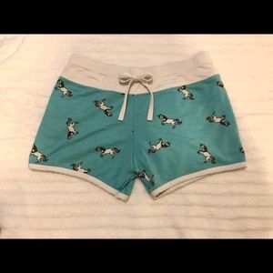 Women sleeping shorts